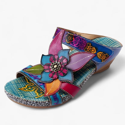 Sandalias Boho Chic Mujer con Detalles Trenzados