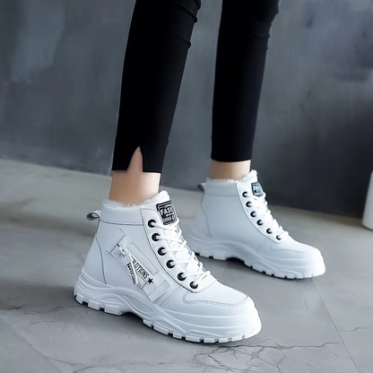 Botas Mujer Invierno Estampado Letras