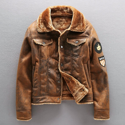 Chaqueta Hombre Forro Polar Cálido