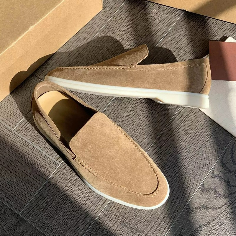 Mocasines Hombre Ante Clásicos