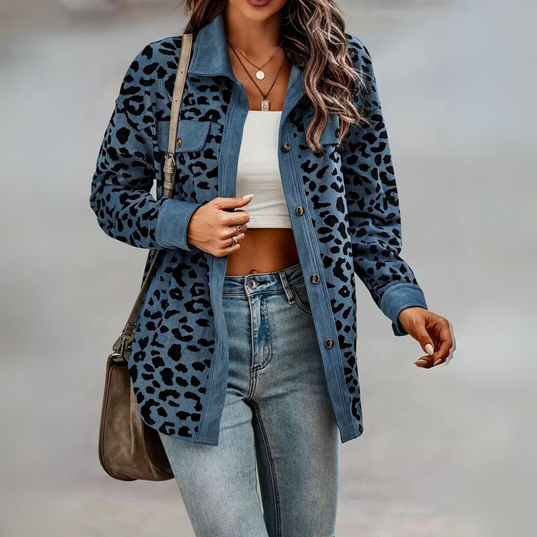 Chaqueta Fashion Animal Print Mujer