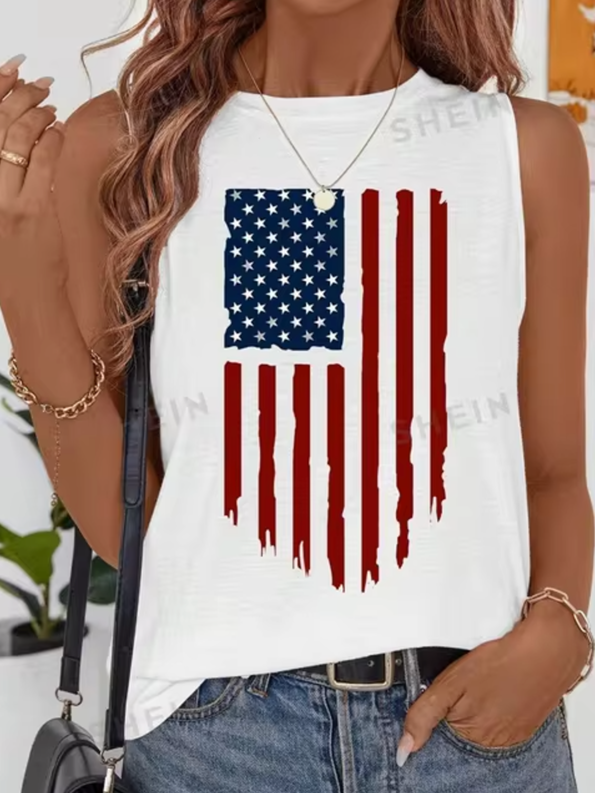 Camiseta Algodón Sin Mangas Verano