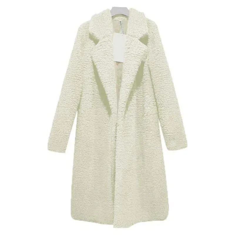 Abrigo Teddy Cálido Mujer Invierno