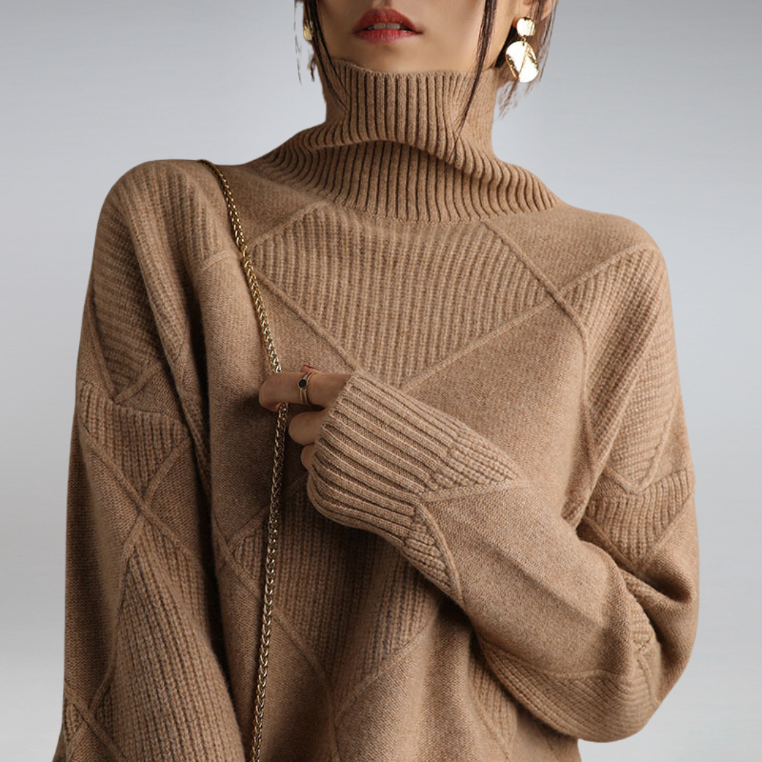 Jersey Cuello Alto Mujer Calentito - Vestiria