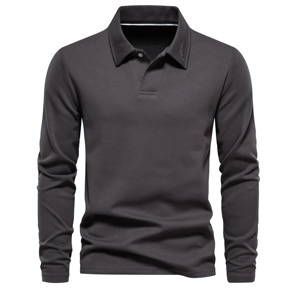 Camisa Hombre Manga Larga Clásica