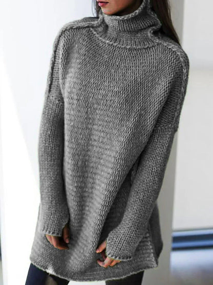Sudadera Grande Cuello Alto Mujer