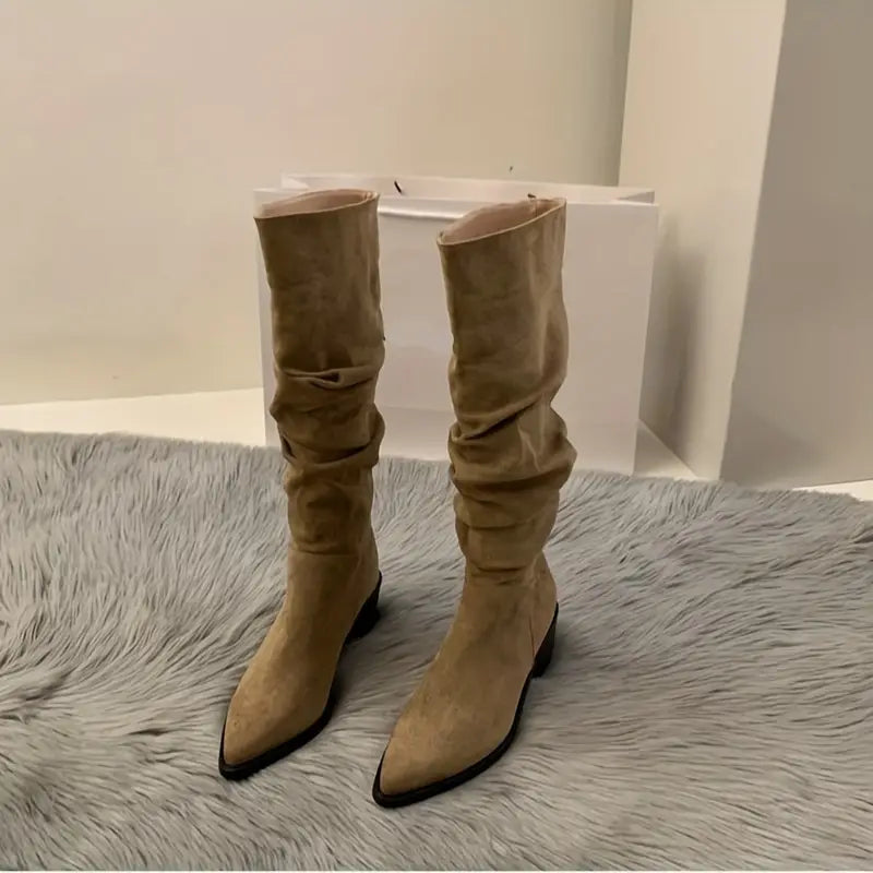 Botas Mujer Cuero Alto Tobillo Resistentes - Vestiria