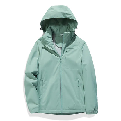 Chaqueta de agua ligera con forro cálido