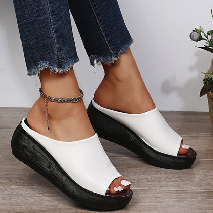 Zapatos de tacón cómodo de cuero ortopédico - Vestiria