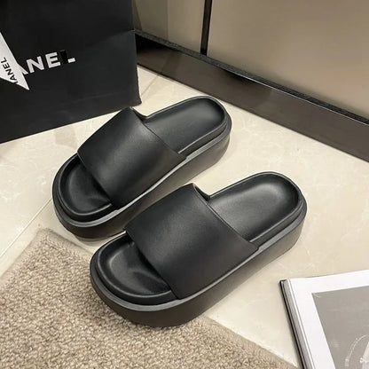 Sandalias de plataforma altas para mujer