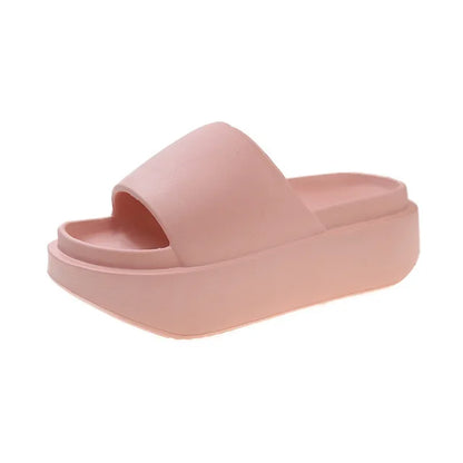 Sandalias de plataforma altas para mujer