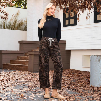 Pantalones Mujer Rectos Cintura Elástica Cómodos - Vestiria