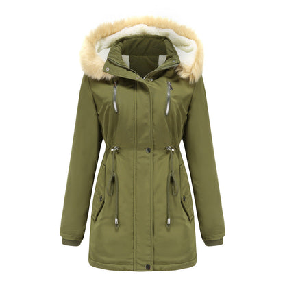 Chaquetón Mujer Capucha Aislante Calor Polar
