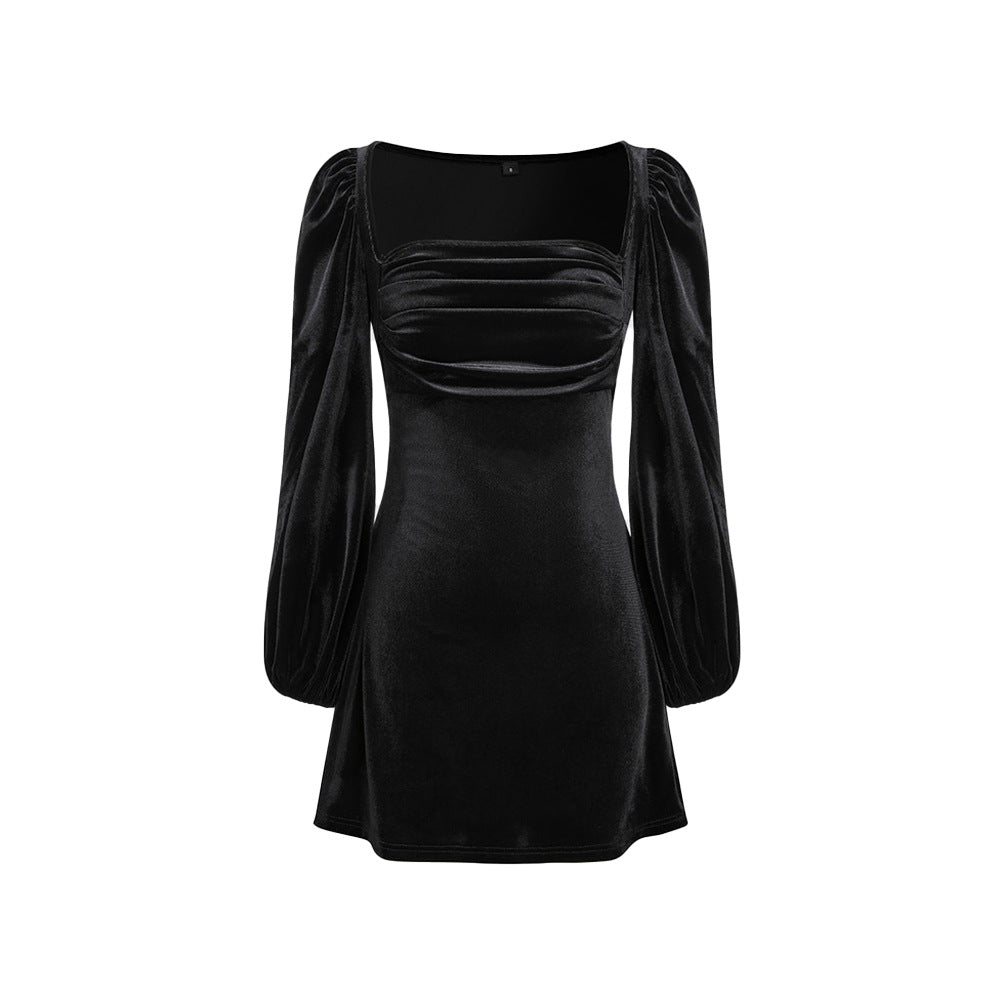 Vestido Mujer Terciopelo Lujoso