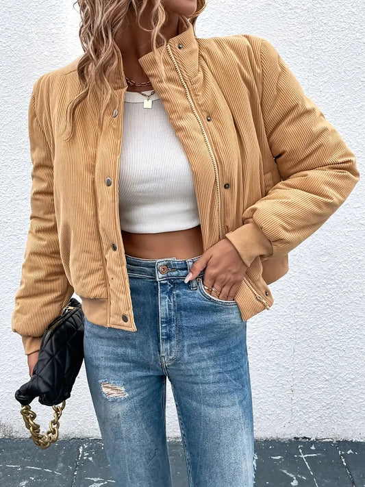 Chaqueta Mujer Abrigo Invernal Elegante - Vestiria