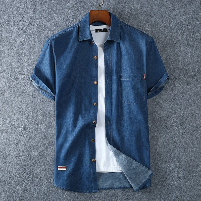 Camisa cowboy manga corta estilo vaquero - Vestiria