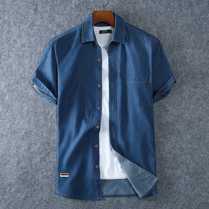 Camisa cowboy manga corta estilo vaquero - Vestiria