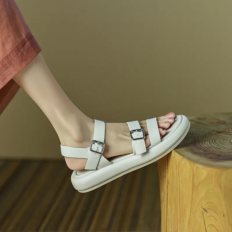 Sandalias de Plataforma Altas Mujer