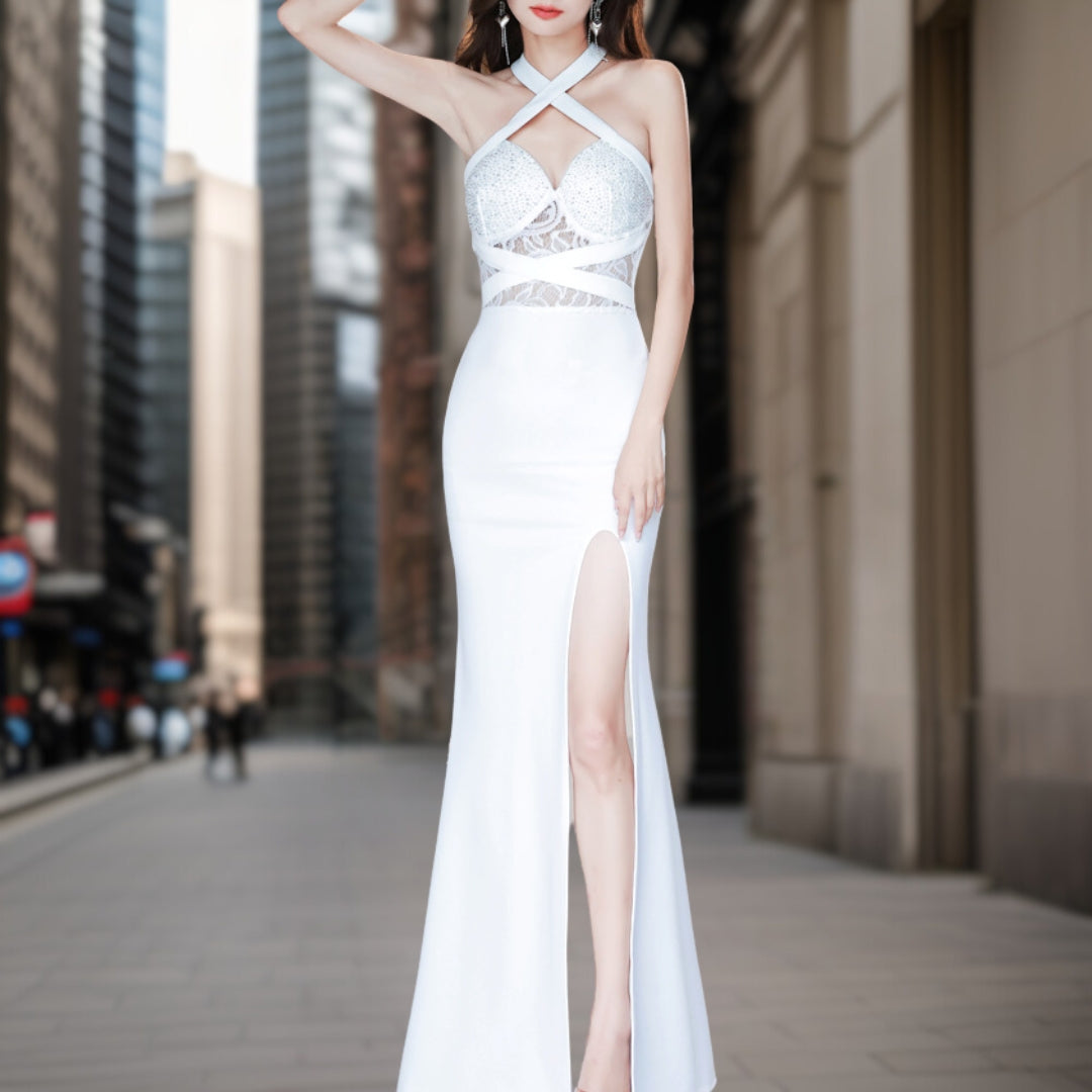 Vestido de Noche Glamuroso y Elegante