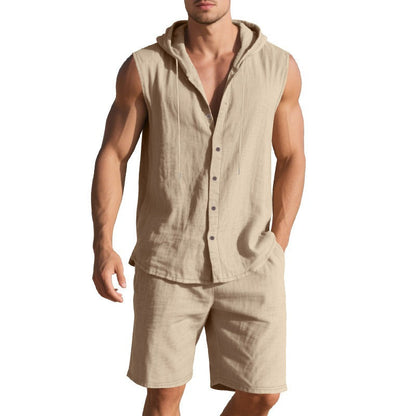 Chaleco Hombre Tejido Ligero Estilo Verano