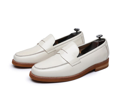 Zapatos hombre cuero auténtico estilo elegante