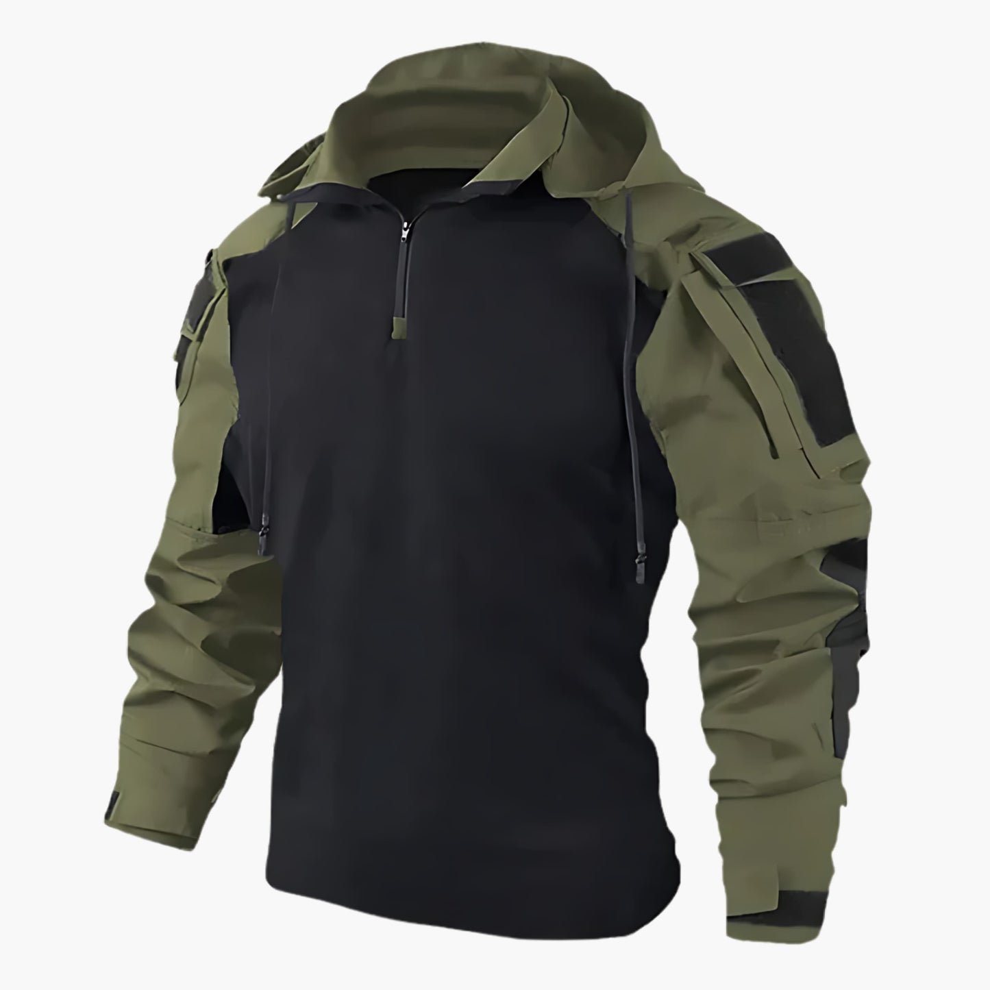 Chaquetón impermeable con capucha para hombre - Vestiria
