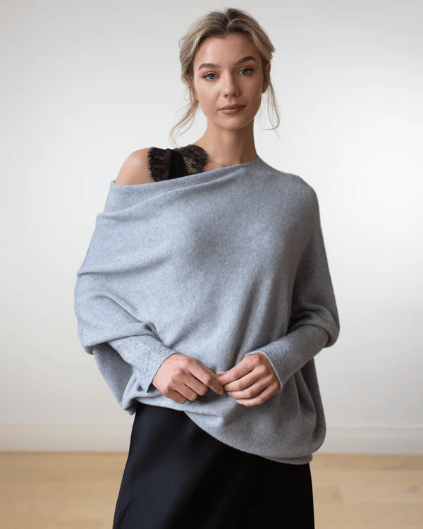 Jersey Mujer Invierno Suave Descubierto - Vestiria