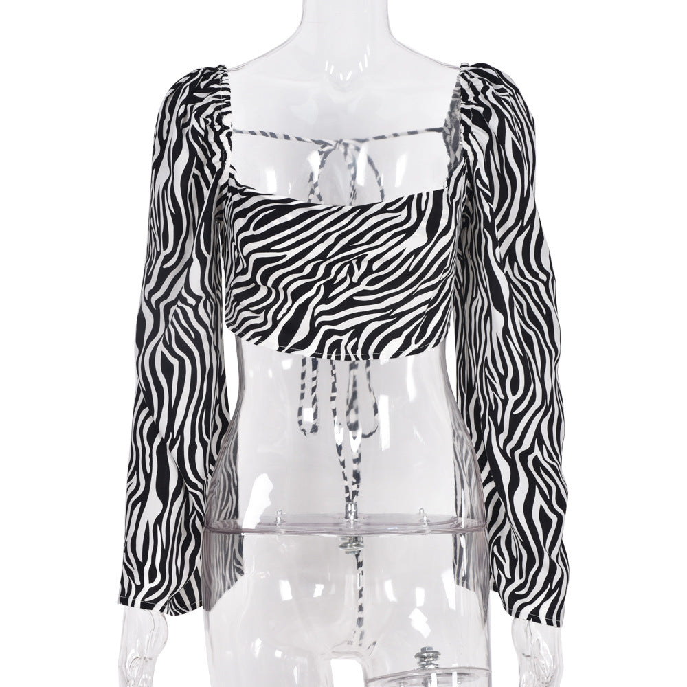 Blusa sin tirantes elegante mujer