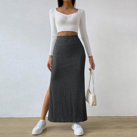 Falda Punto Cónica Elegante y Cómoda - Vestiria