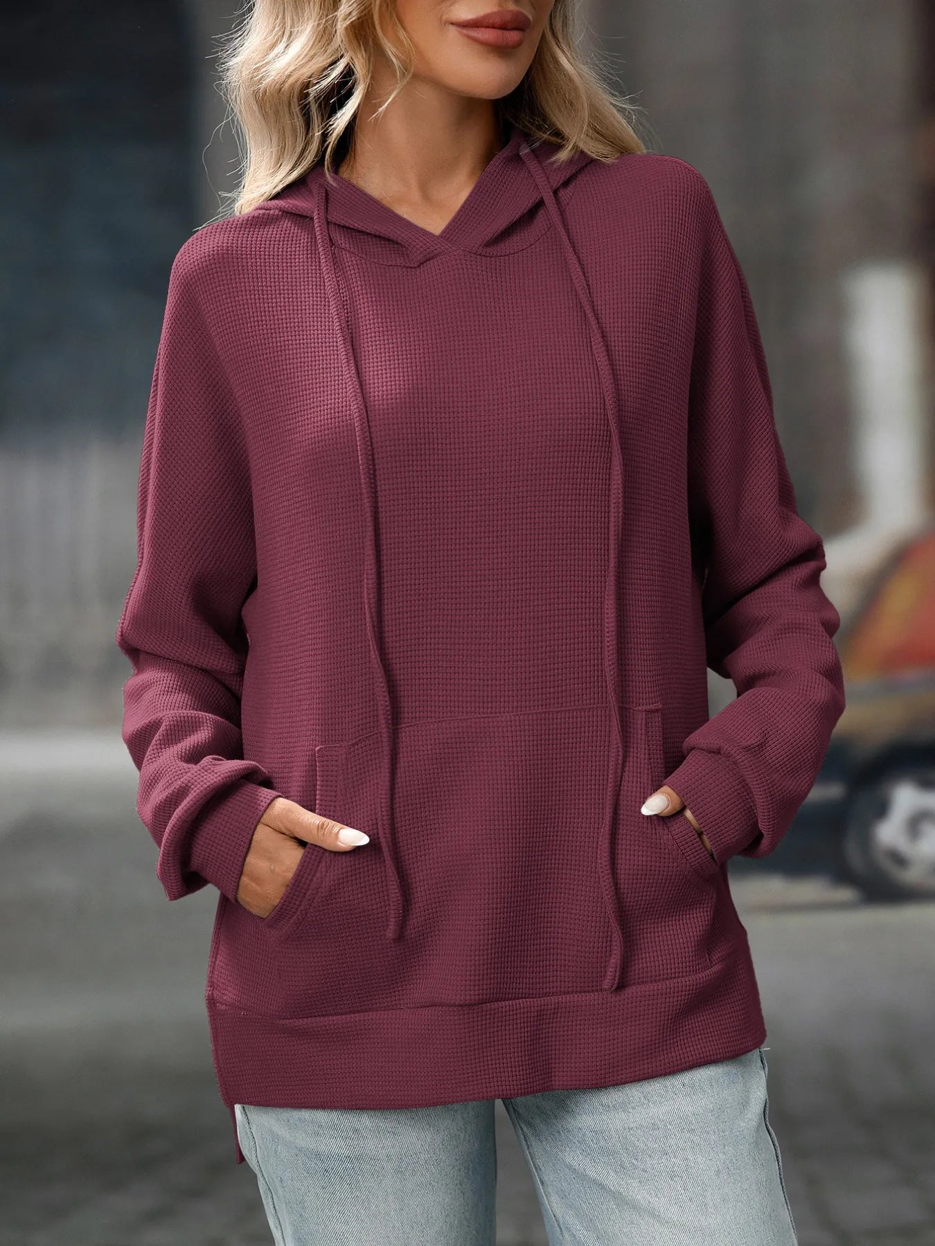 Chaqueta Capucha Cazadora Cómoda