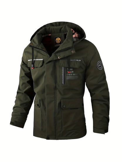 Chaqueta Invierno Impermeable Hombre Abrigo
