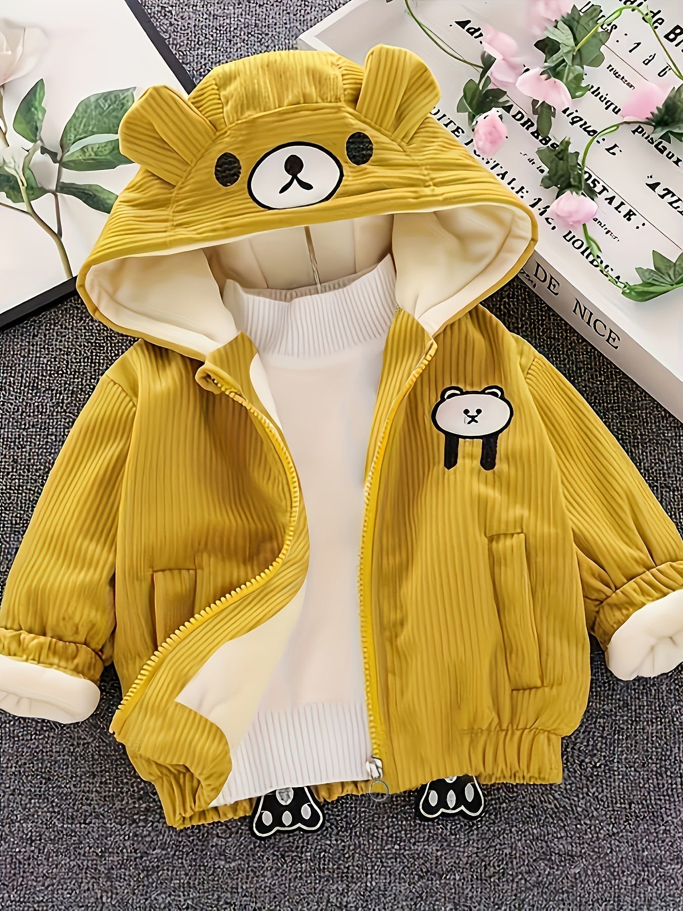 Chaquetón Pana Niño Invierno Abrigado