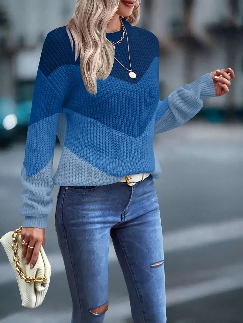 Jersey de punto estampado cálido - Vestiria