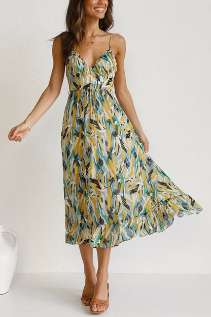 Vestido Midi Elegante Color Intenso - Vestiria