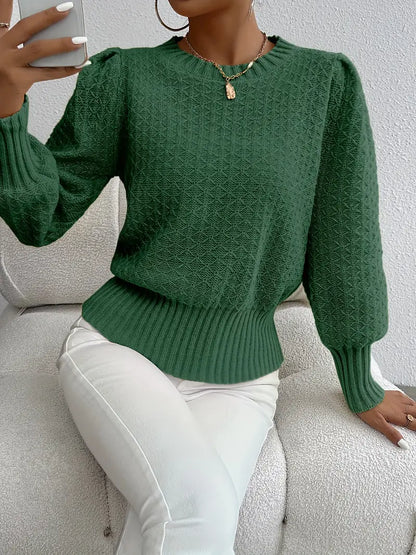 Jersey Mujer Elegante Mangas Voladas