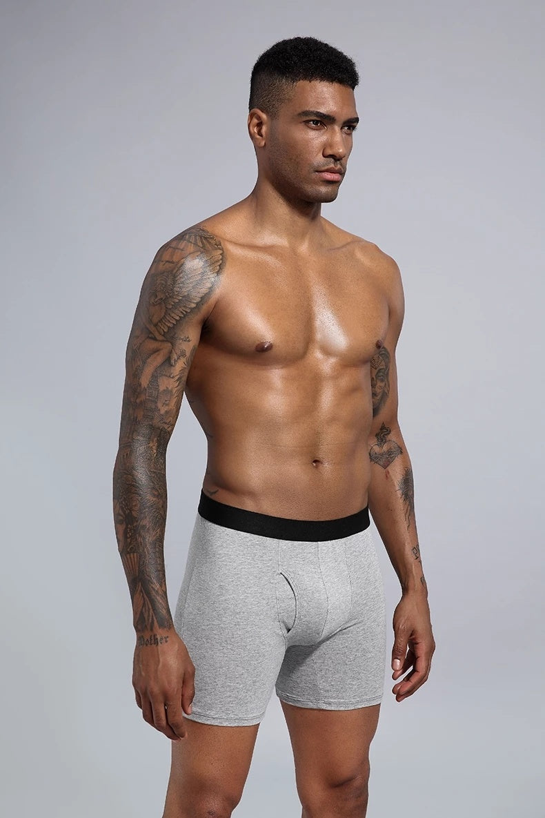 Boxer Cortos Hombre Algodón Natural