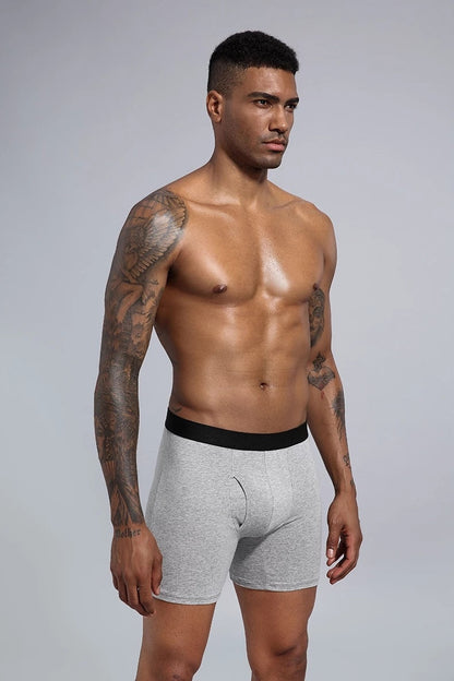 Boxer Cortos Hombre Algodón Natural