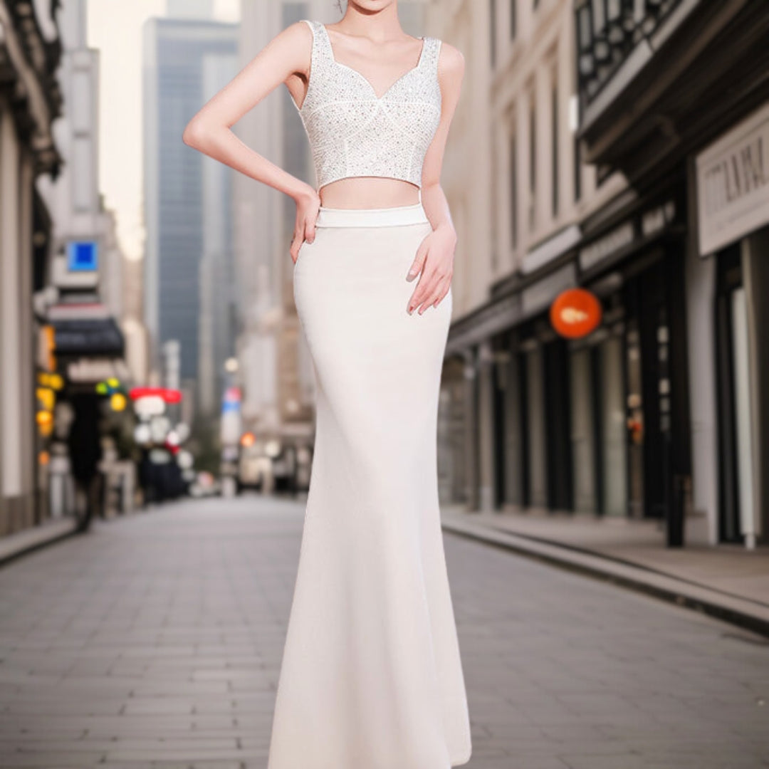 Vestido de Noche Glamuroso Mujer - Vestiria