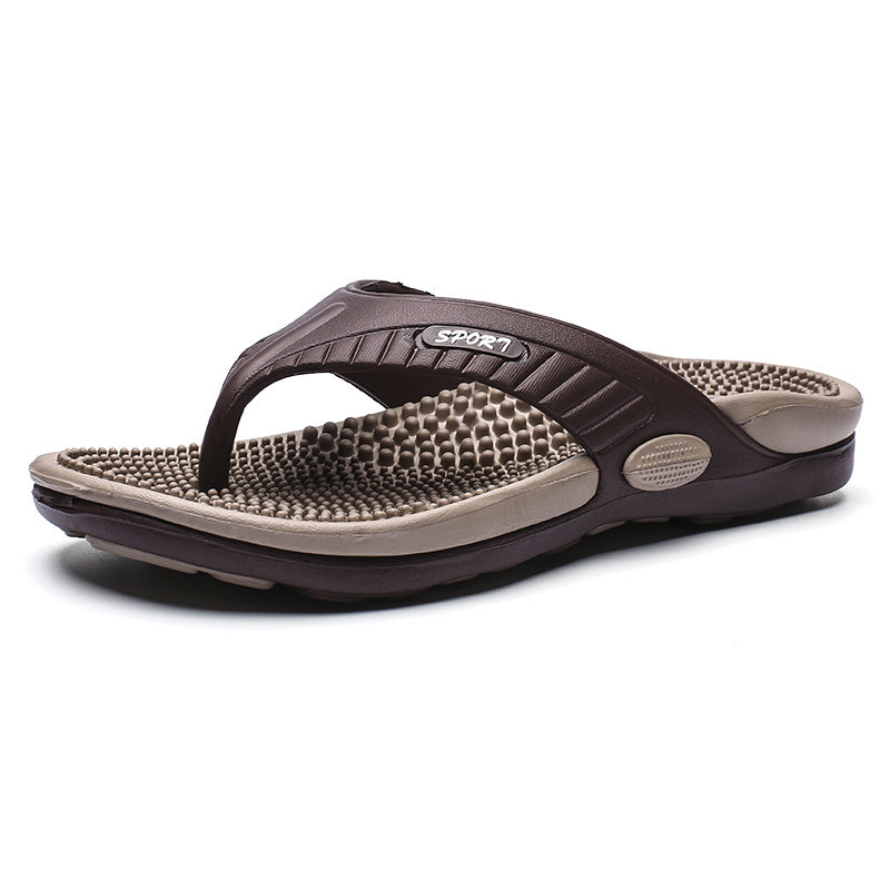 Chanclas de masaje relajantes con acupresión