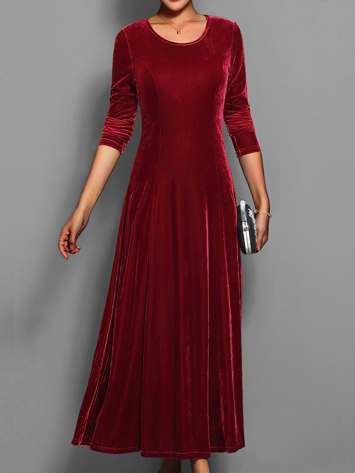 Vestido Elegante Largo Mujer Formal - Vestiria