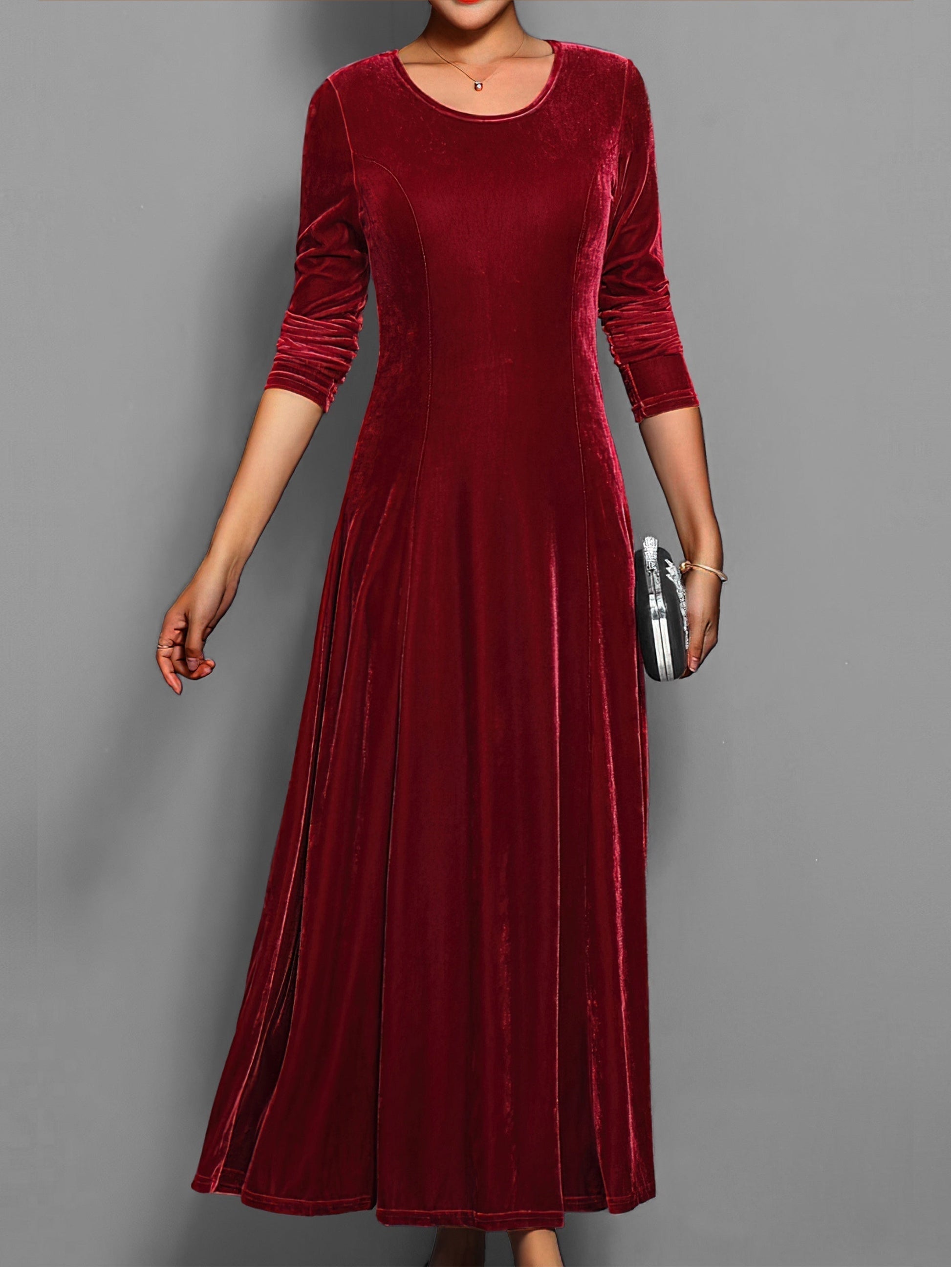 Vestido Elegante Largo Mujer Formal - Vestiria