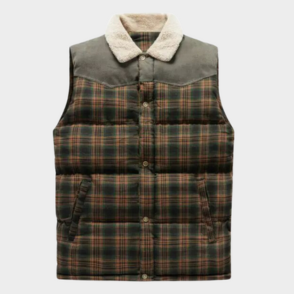 Chaleco Cuadriculado Hombre Elegante - Vestiria