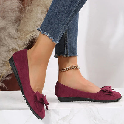 Zapatos bailarinas Mujer con Lazo Elegantes