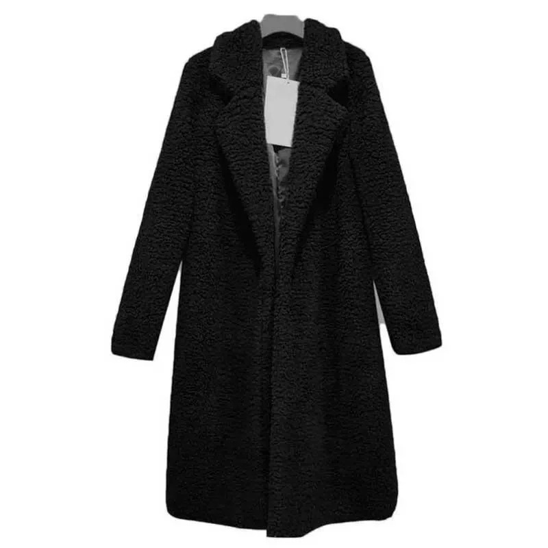 Abrigo Teddy Cálido Mujer Invierno