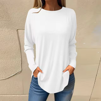 Jersey Cuello Redondo Algodón Suave