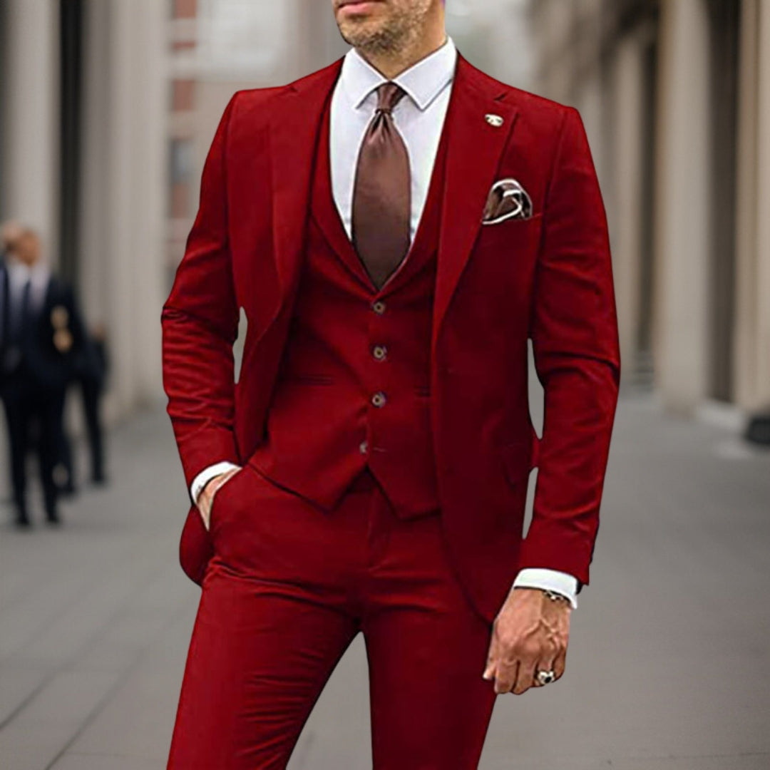 Traje Ejecutivo 3 Piezas Clásico y Elegante