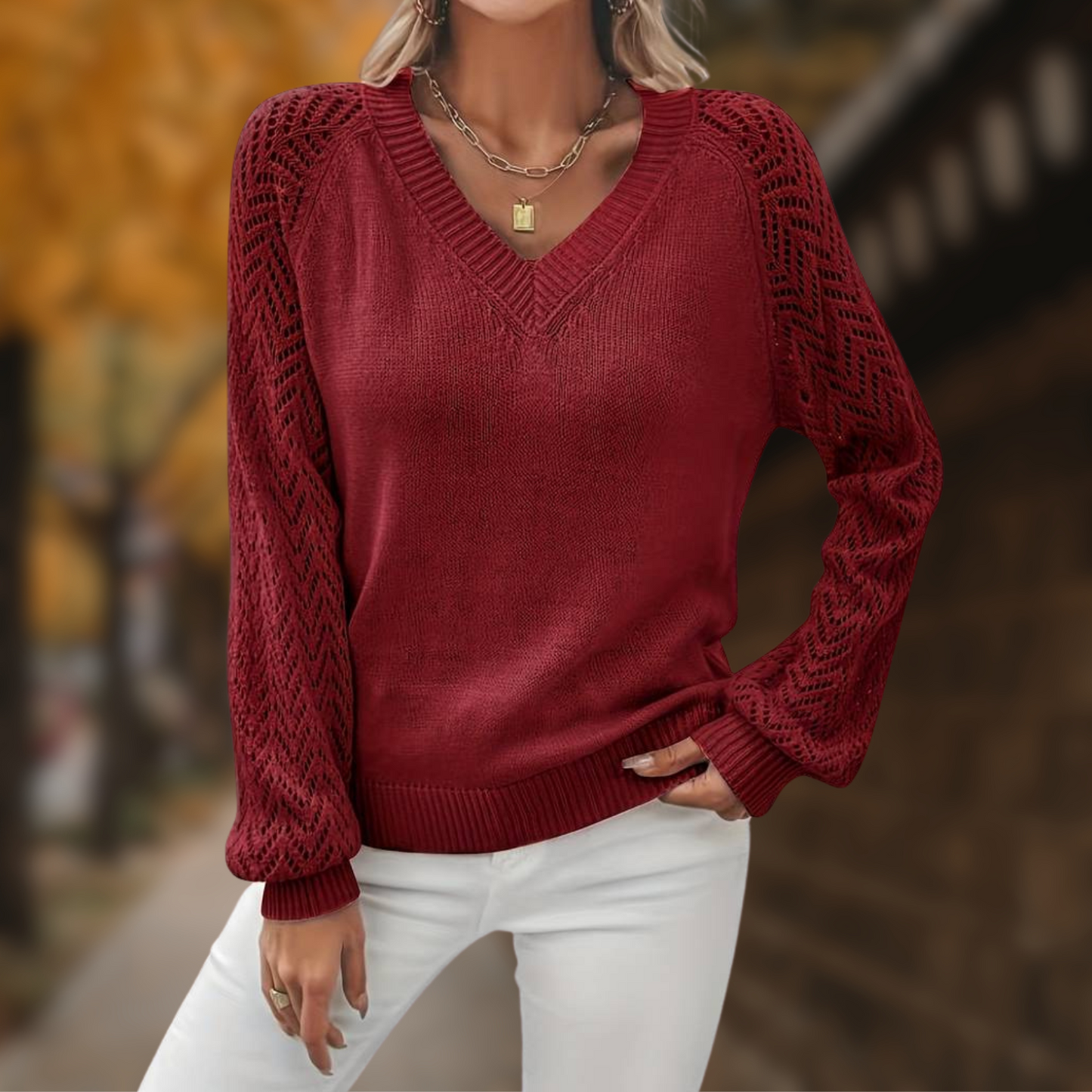 Jerséis Mujer Elegantes Cuello V