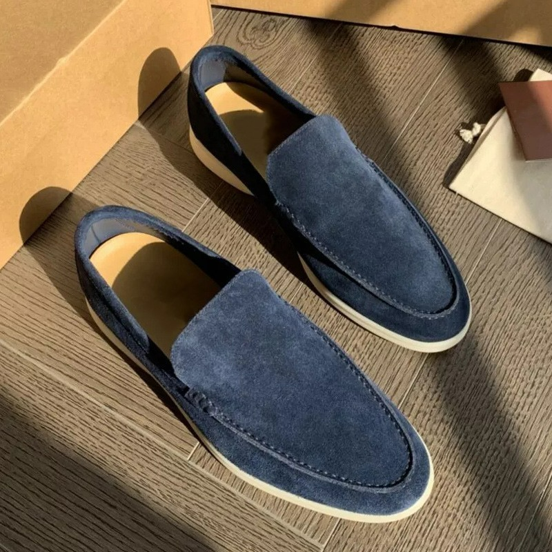 Mocasines Hombre Ante Clásicos