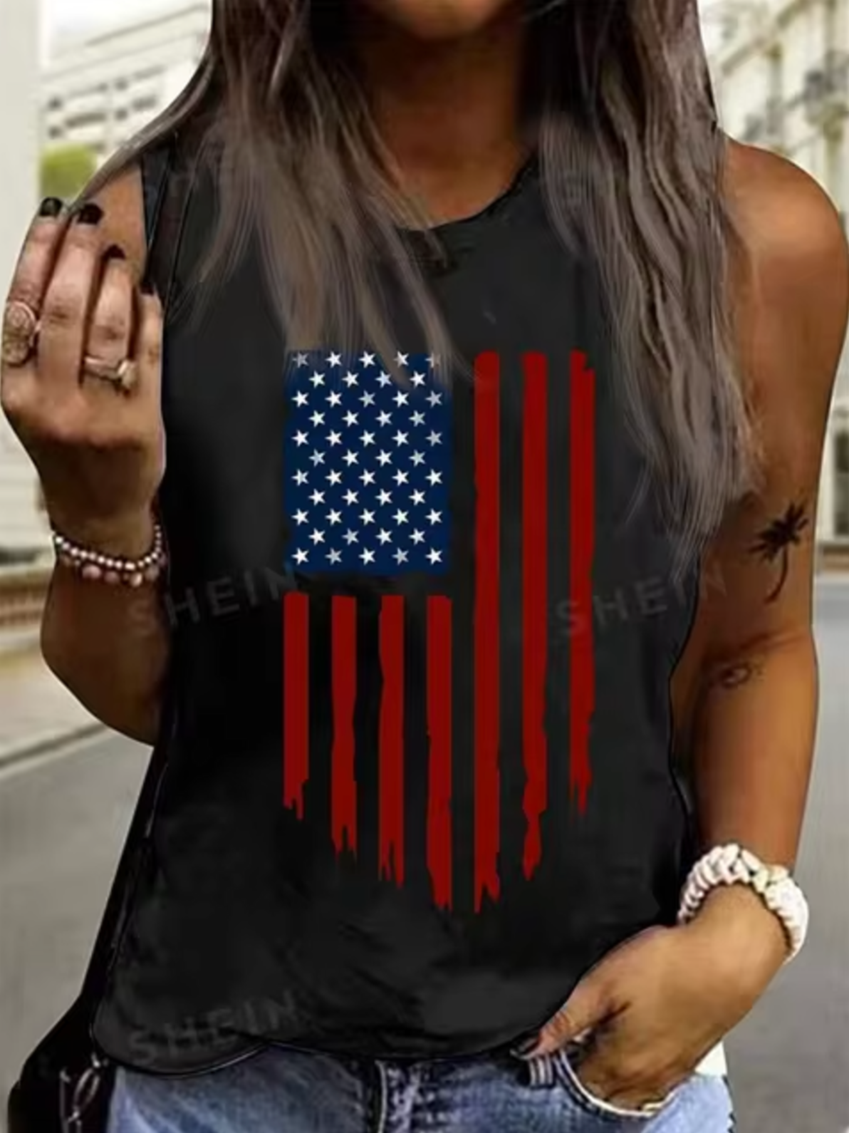 Camiseta Algodón Sin Mangas Verano