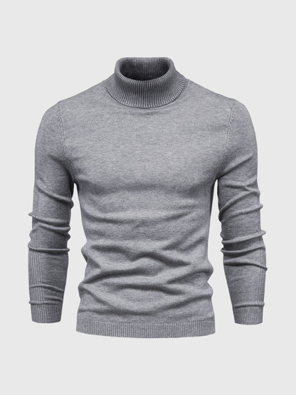 Jersey Hombre Cuello Alto Estilo Moderno